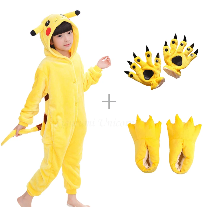 Пижама-кигуруми в виде единорога Пикачу для взрослых комбинезон животных женщин