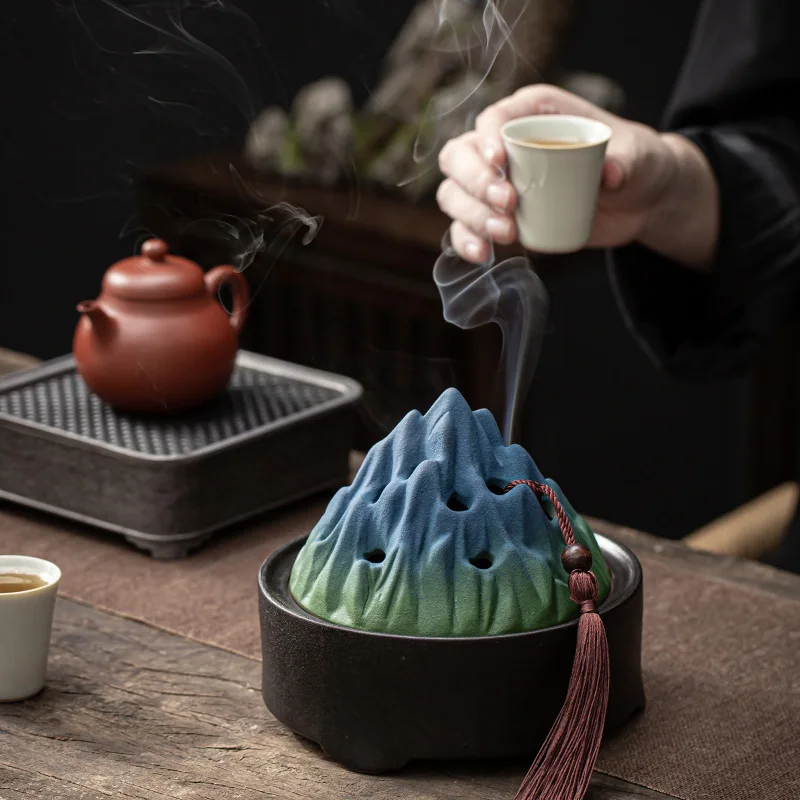 

Ароматерапия водопад курильница Лотос ожог Курильница креативный модный Porta зажигательный запах дистрибьютор HY50IB