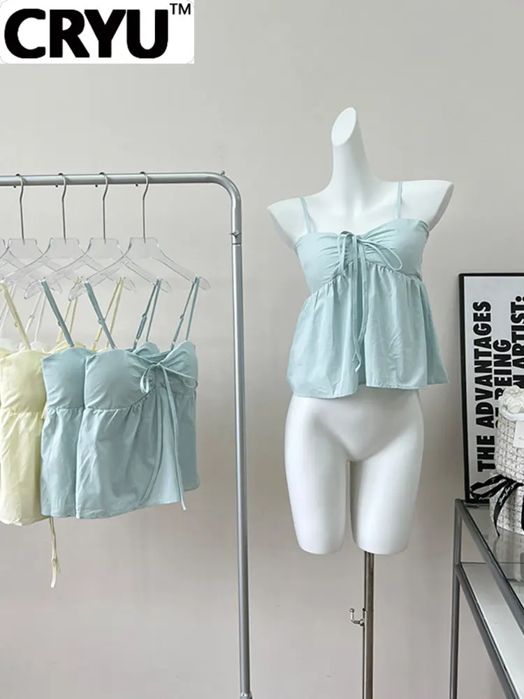 

Summer Women Korean Fashion Vintage Corset Halter Coquette Crop Top Lace Up Streetwear 2000s Aesthetic Mori Girl Gyaru Kawaii