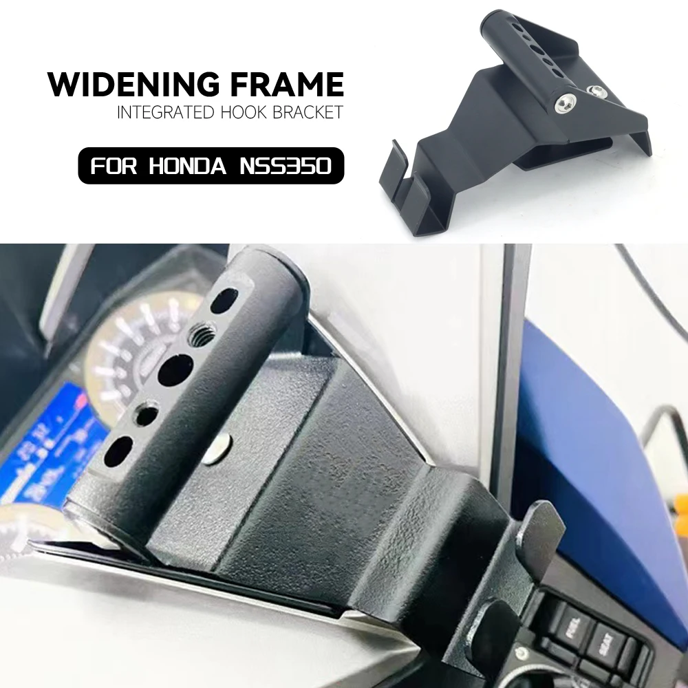 

New Middle Bracket Bag Luggage Holder Helmet Hanger Hook Holder Carry For HONDA Forza300 FORZA 300 Forza 350 Forza350 NSS350