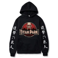 attack on titan park eren jaeger hoodies men women cosplay hoodie anime unisex sweatshirts pullover harajuku hip hop streetwear