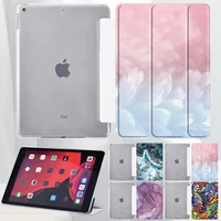 pu leather tablet case for apple ipad air 1 2 3 4 5mini 1 2 3 4 5ipad 9th 8th 7th 5th 6thpro 1110 59 7 tri fold stand cover