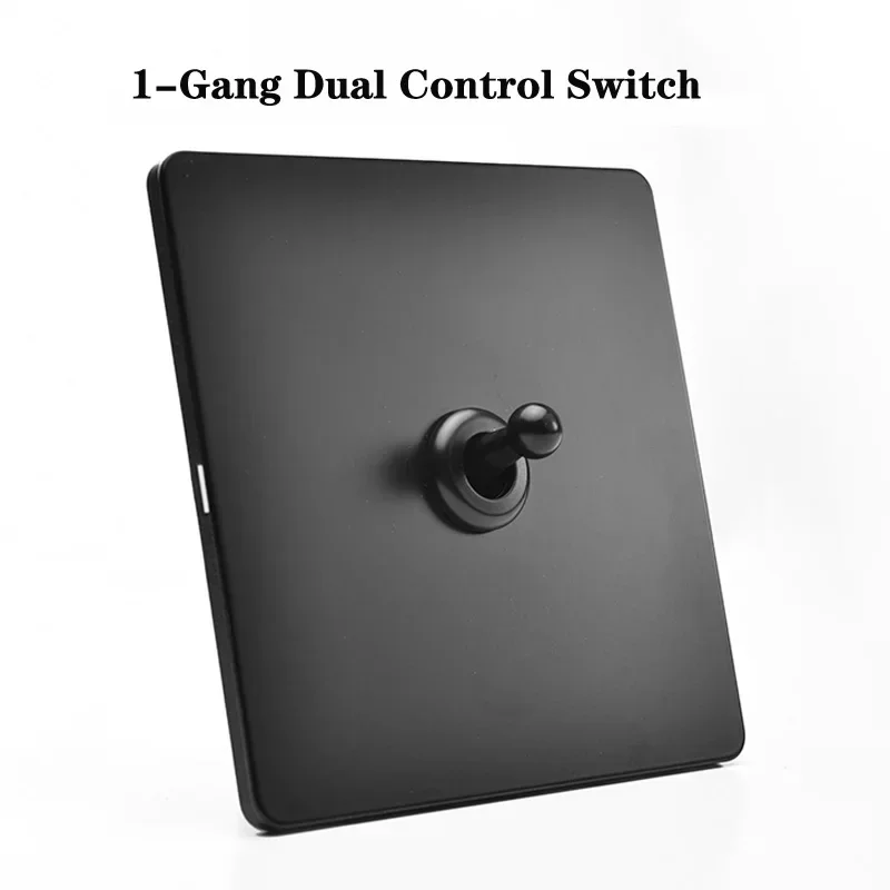 Переключатель 1-4 Gang Nordic черный из нержавеющей стали