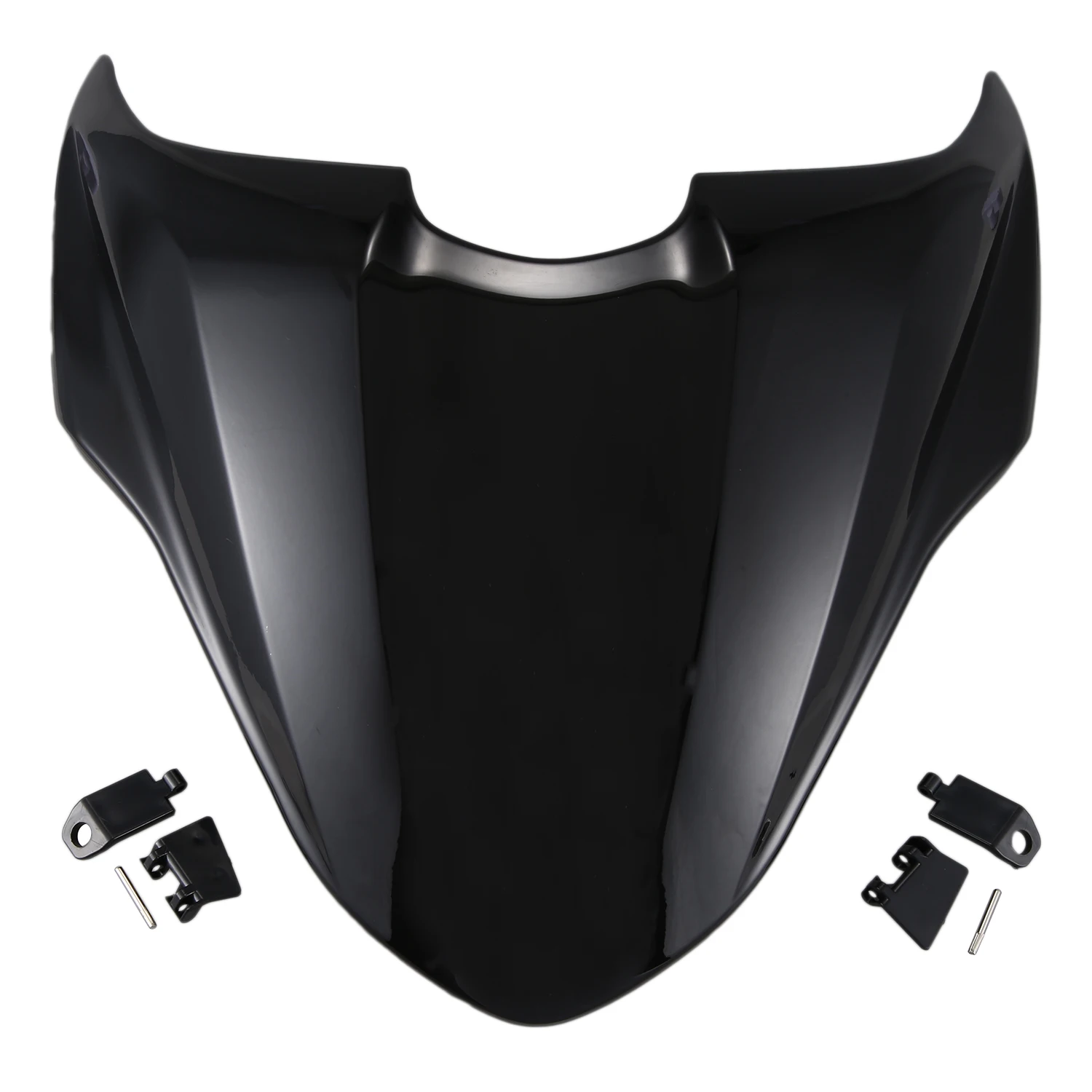 

Motorcycle Rear Passenger Pillion Seat Cover Hard Seat Cowl Hump for Ducati Monster 821 2014 2015 2016 2017 Black