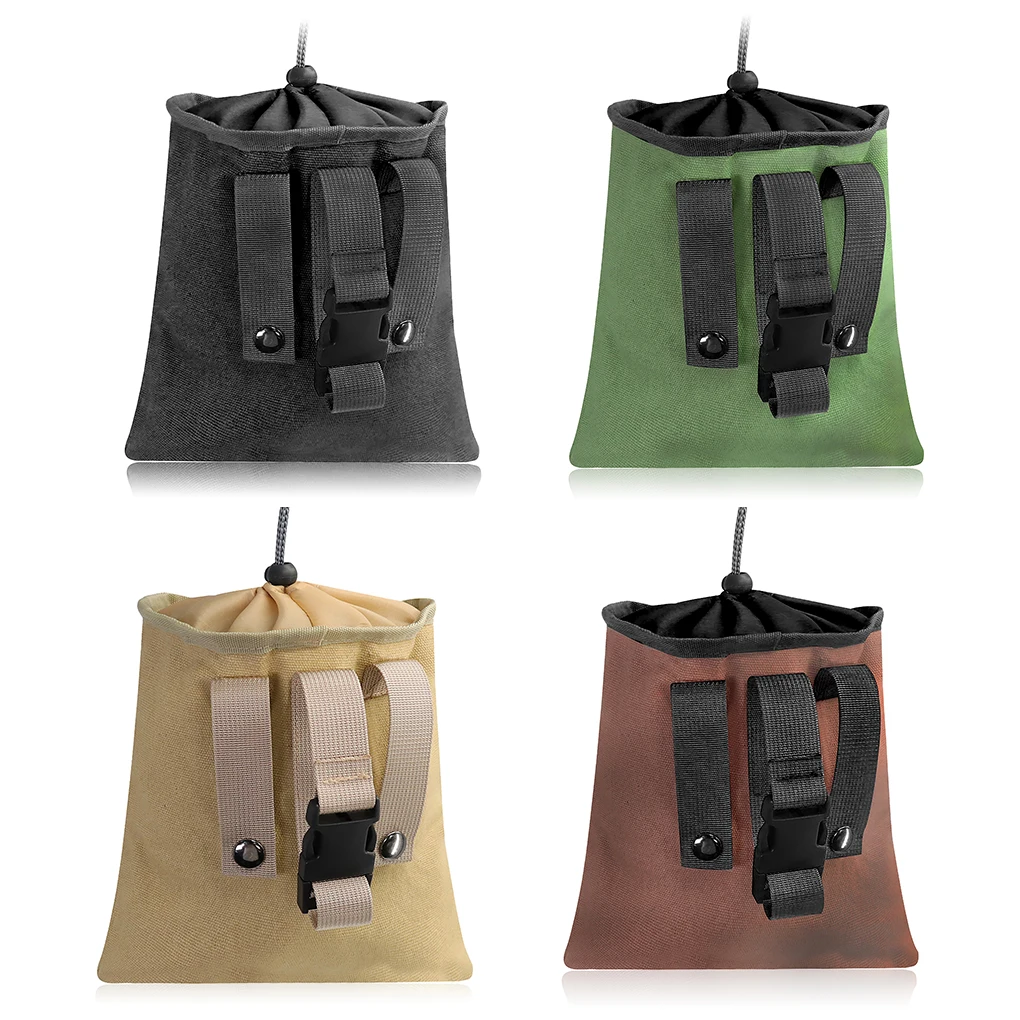 

Garden Foraging Bag Belt Collapsible Canvas Hanging Fruits Picking Gathering Pouch Pack Tool for Hiking Hunting Brown