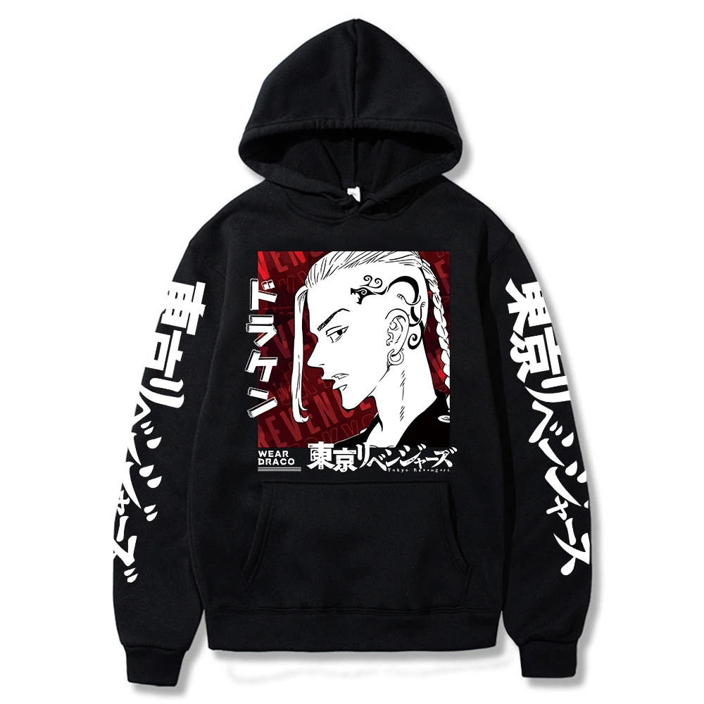 

2022 Anime Tokyo Revengers Men's Hoodie Harajuku Casual Sweatshirts Fashion Funny Women Pullover