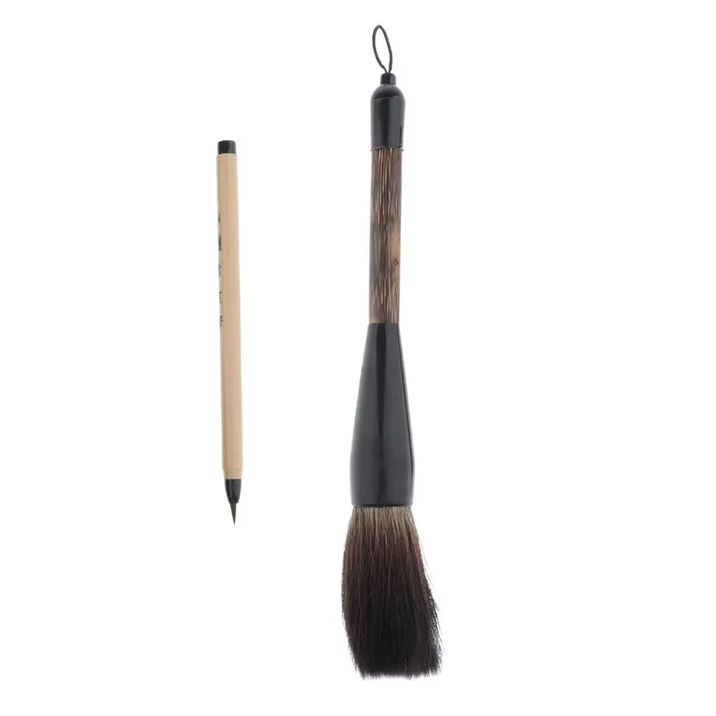 

2pcs Chinese Calligraphy Sumi Drawing Kanji Brush for Painting