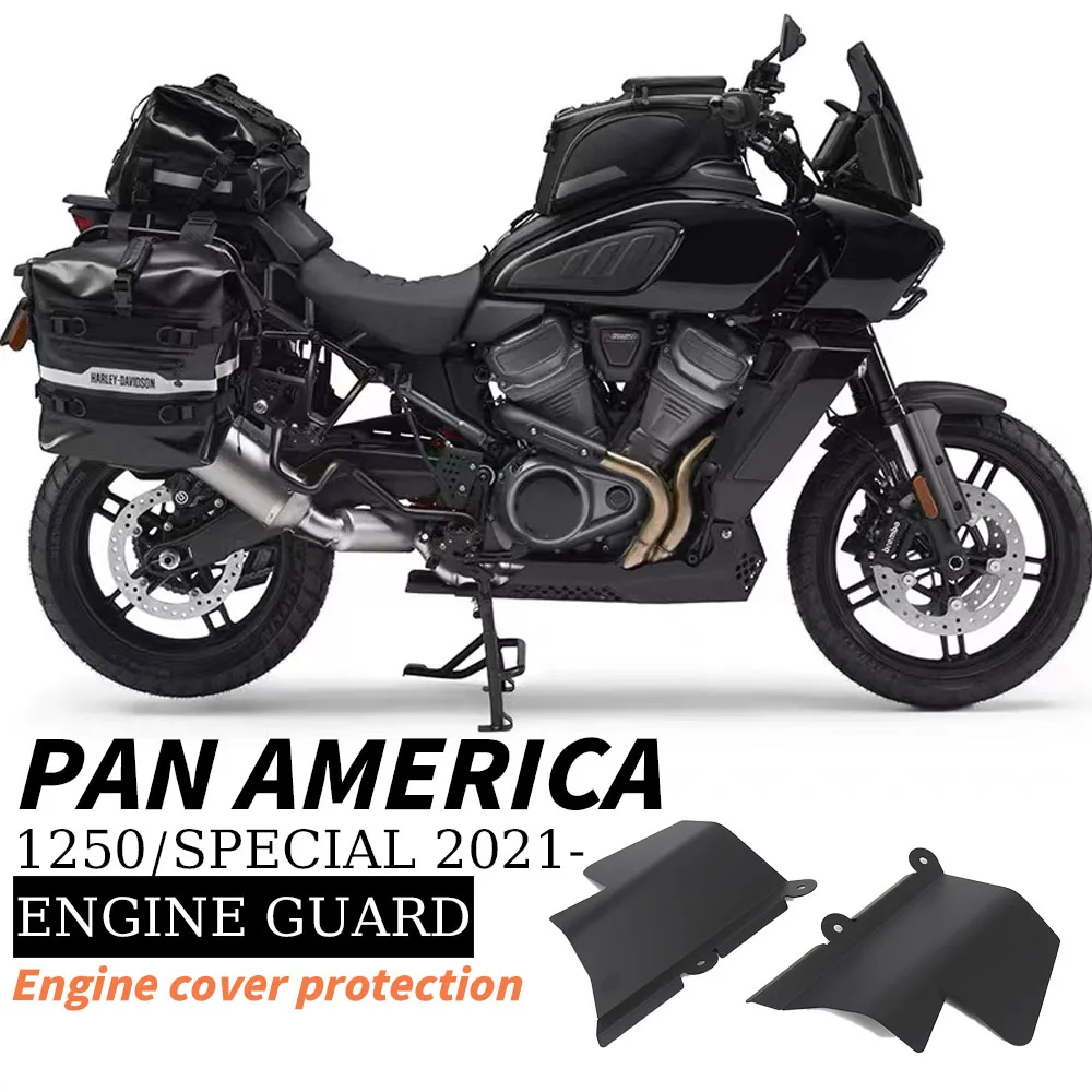 

New Motorcycle Rear Passenger Splash Side Plate PA 1250 1250S Rear Wheel Fender Muffler For Pan America 1250 S Special 2021 2022