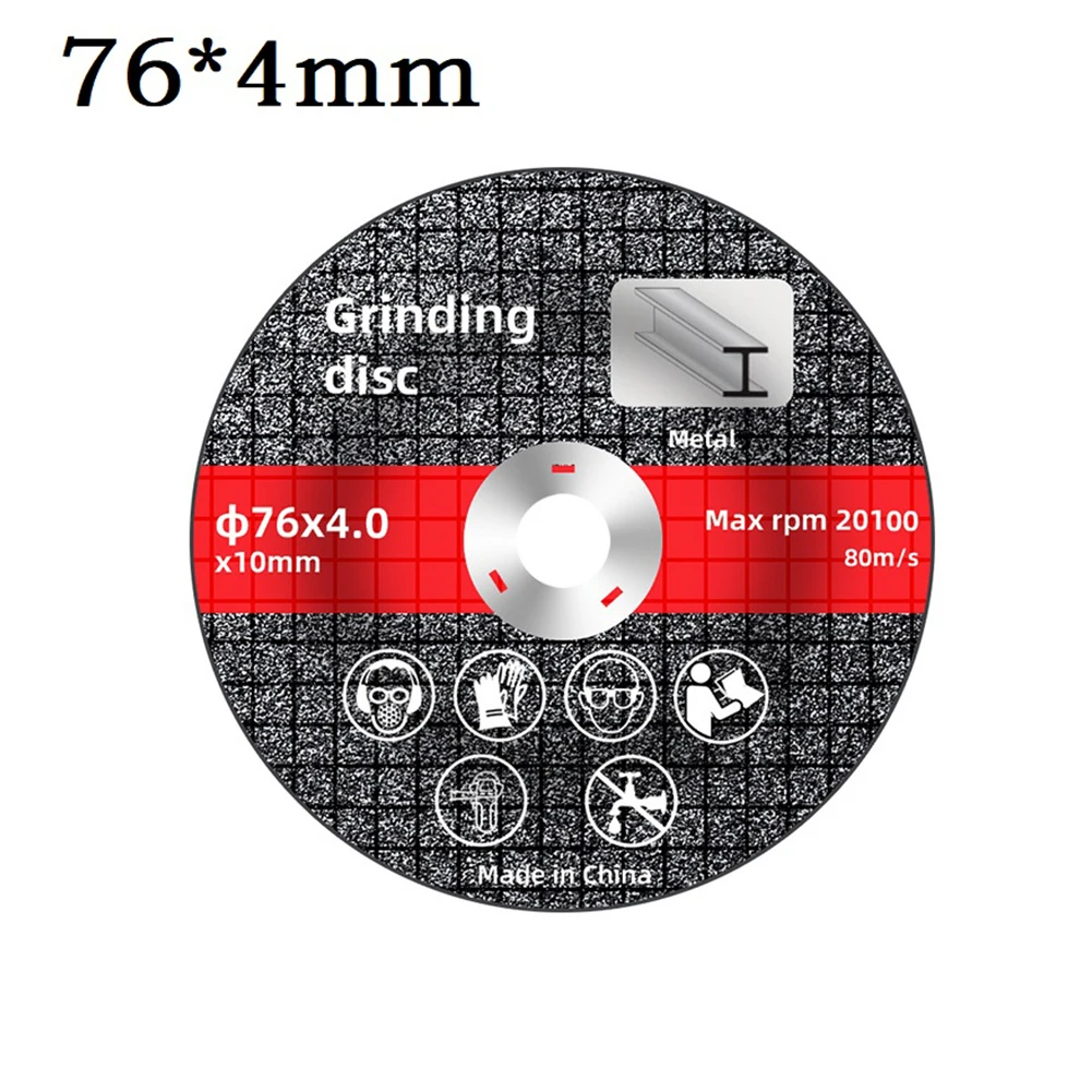 

76mm Cutting Disc Circular Resin Saw Blade Grinding Wheel For Angle Grinder Metal Hard Materials Cutting Power Tool Accessories