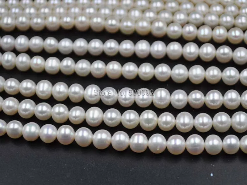 

stunning lots 8mm white freshwater pearl wholesale free shipping