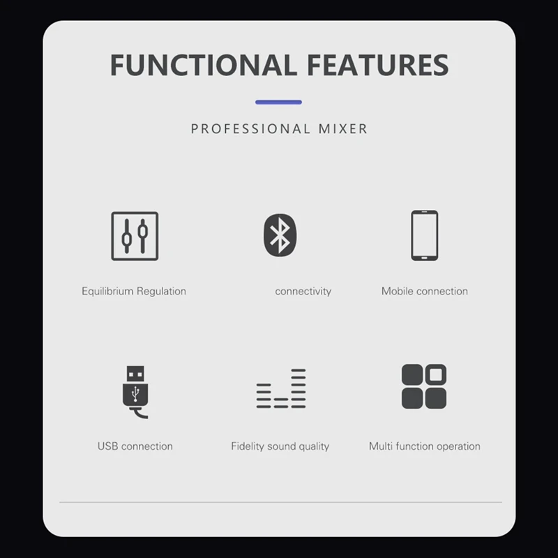 Профессиональный звуковой миксер USB балансировочный цифровой миксер/8-канальный