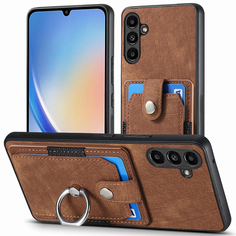 Для Samsung Galaxy M15 5G 2024 роскошный чехол с камерой 360 защитный для M14 M53 M33 M23 M13 M12 M22 M32