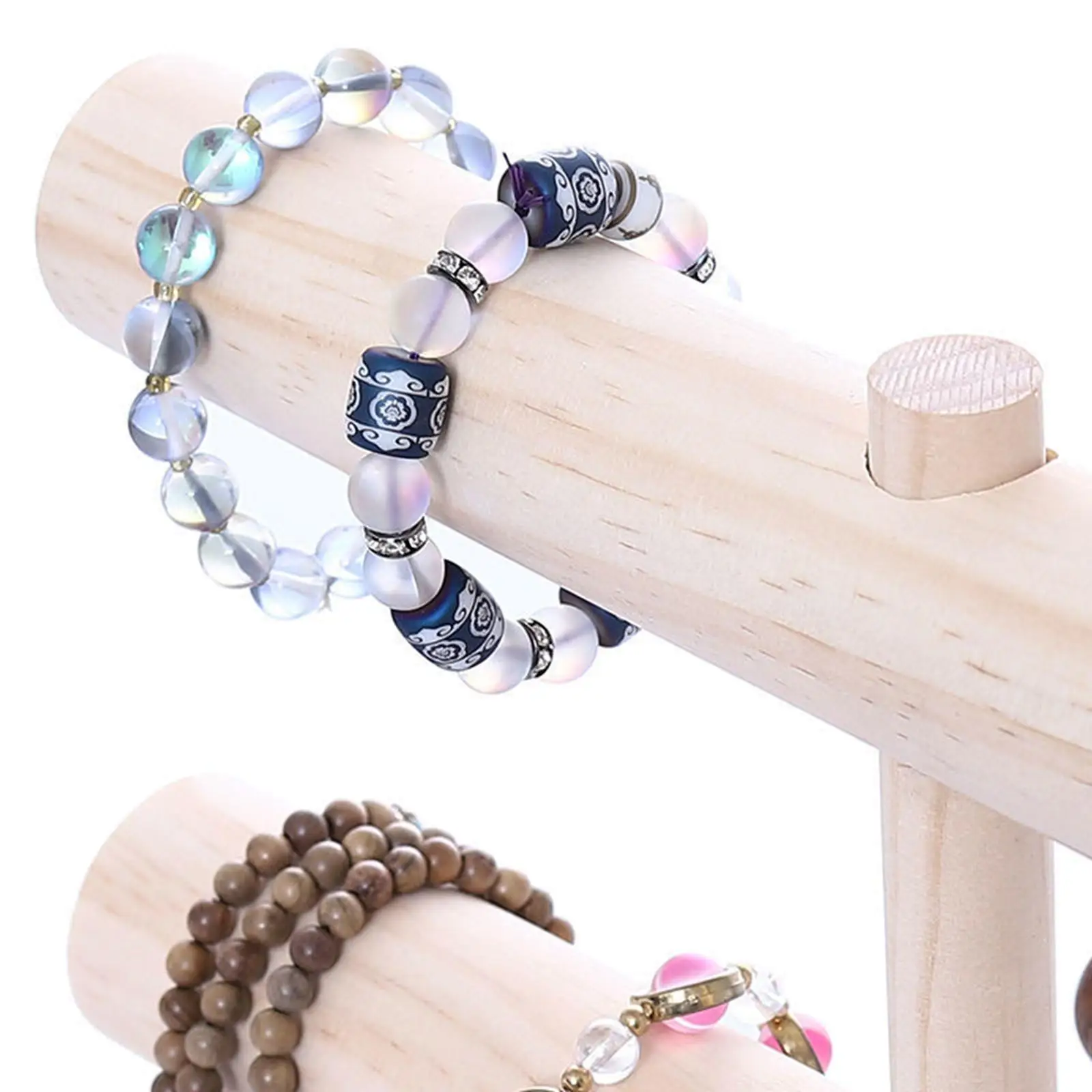 

3 Layer Bracelets Display Stand Rack for Hair Ropes Bangle Watch Photography