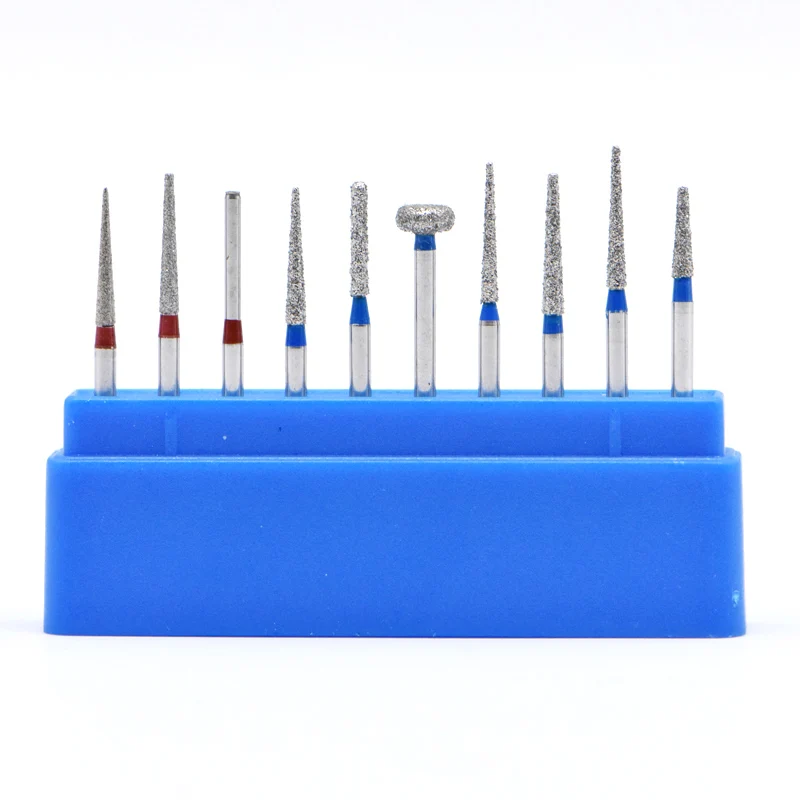 

Алмазная фреза для маникюра и педикюра, 10 шт./компл.