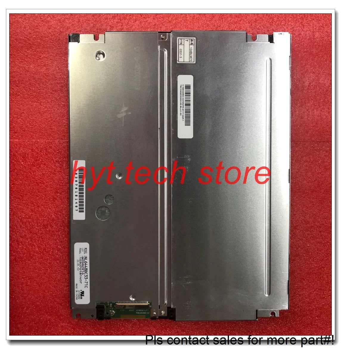 ЖК-панель NLT 10 4 дюйма NL6448BC33-71C или NL6448BC33-71F 640*480 оригинальный и класс A+ на складе