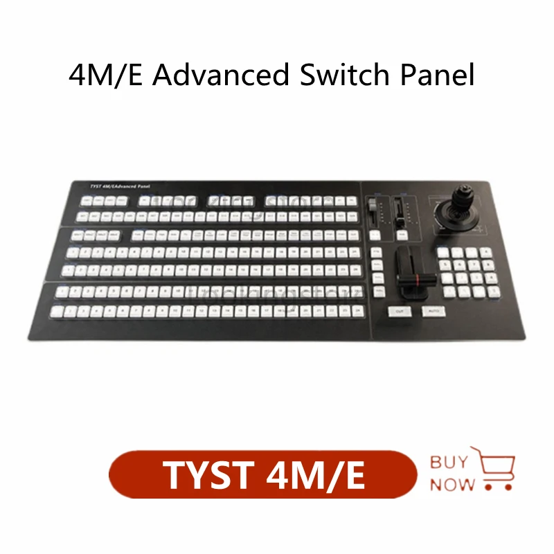 

TYST 4M/E Advanced Switch Panel Keyboard VMIX Control Panel 4ME Real Time Live Slow Motion Playback Systems Broadcast switcher