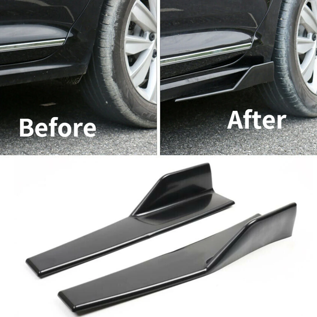 

Side Skirt Universal For VW Tiguan MK1 MK2 2009-2022 MK3 MK4 MK5 MK6 Fender Protector Body Kit Spoiler Lip Trim Car Accessories