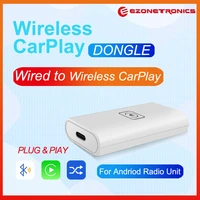 wireless apple carplay android auto dongle adapter car airplay for aftermarket android radio mirrorlink music siri video
