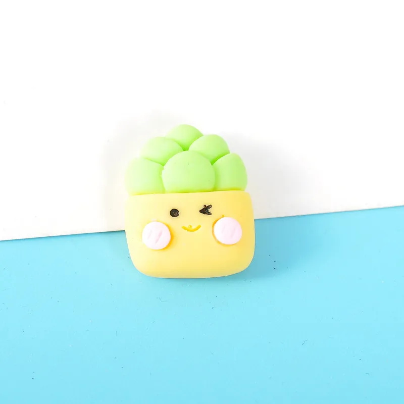 1 шт. Мультяшные фрукты толстые аксессуары персик ананас редис патчи мобильный