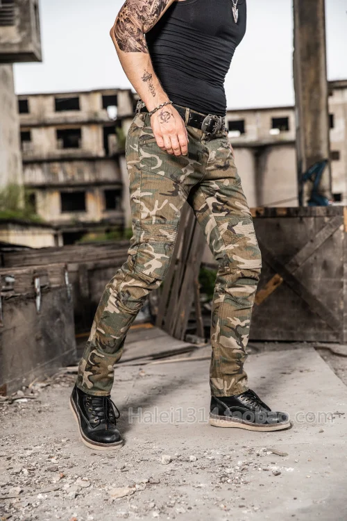 

Uglybros уличные Свободные повседневные мотоциклетные Брюки камуфляжные брюки мужские защитные мотоциклетные джинсы удобные брюки