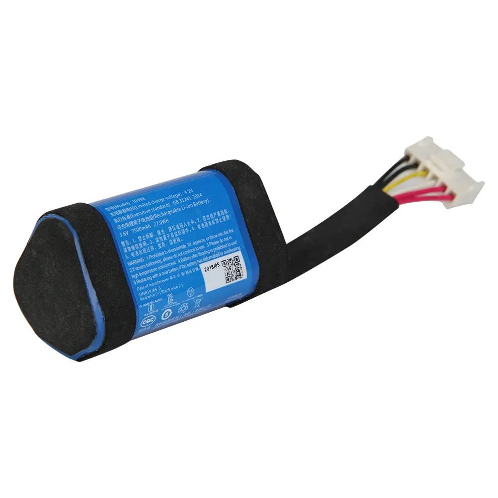 Фото IBA077NA ID998 IY068 для JBL Charge5 Charge 4 SUN-INTE-118, сменный аккумулятор, качественные аккумуляторы 7500 мАч №3