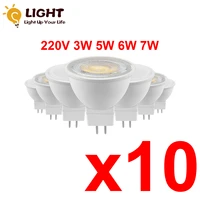 mr16 gu5 3 led spotlight 3w 7w ac220v 240v led bulb beam angle 38 120 degree for home energy saving indoor light bulb for table