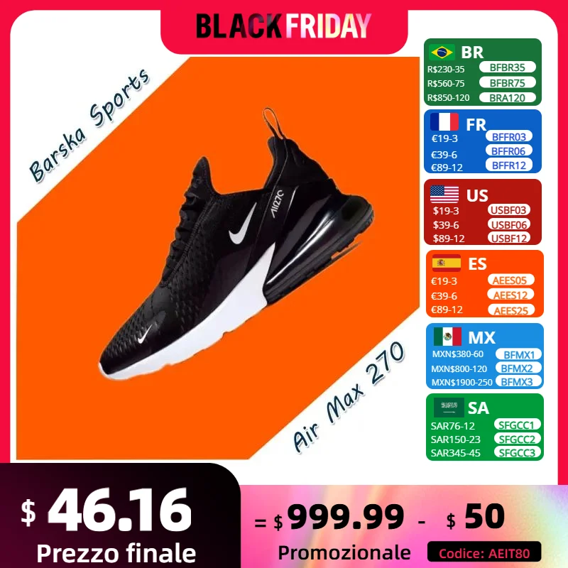 Кроссовки унисекс Nike New Air Max