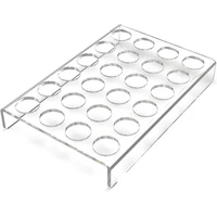 acrylic coffee bean bar storage rack capsule display rack drawer storage arrangement tray k cup bracket can hold 24