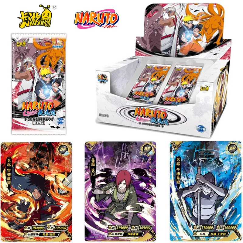 

KAYOU Genuine Naruto Chapter 3 10 Yuan Pack BP Fei Duan Nagato Orochimaru Rare Collection Card Boy Toy Christmas Birthday Gift