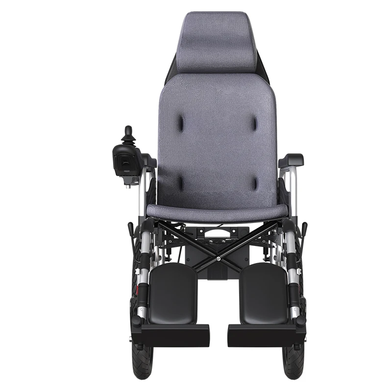

DLY-812 Full Lying Wheel Chair Maidesite New Design Cheap Electric Wheelchair