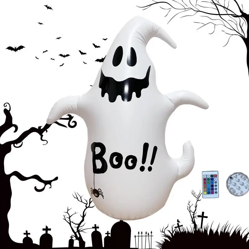 

Blow Up Spooky Lawn Yard Decoration Ghost Outdoor Decorations Halloween Inflatables Ghost Outdoor Decorations For Living Room