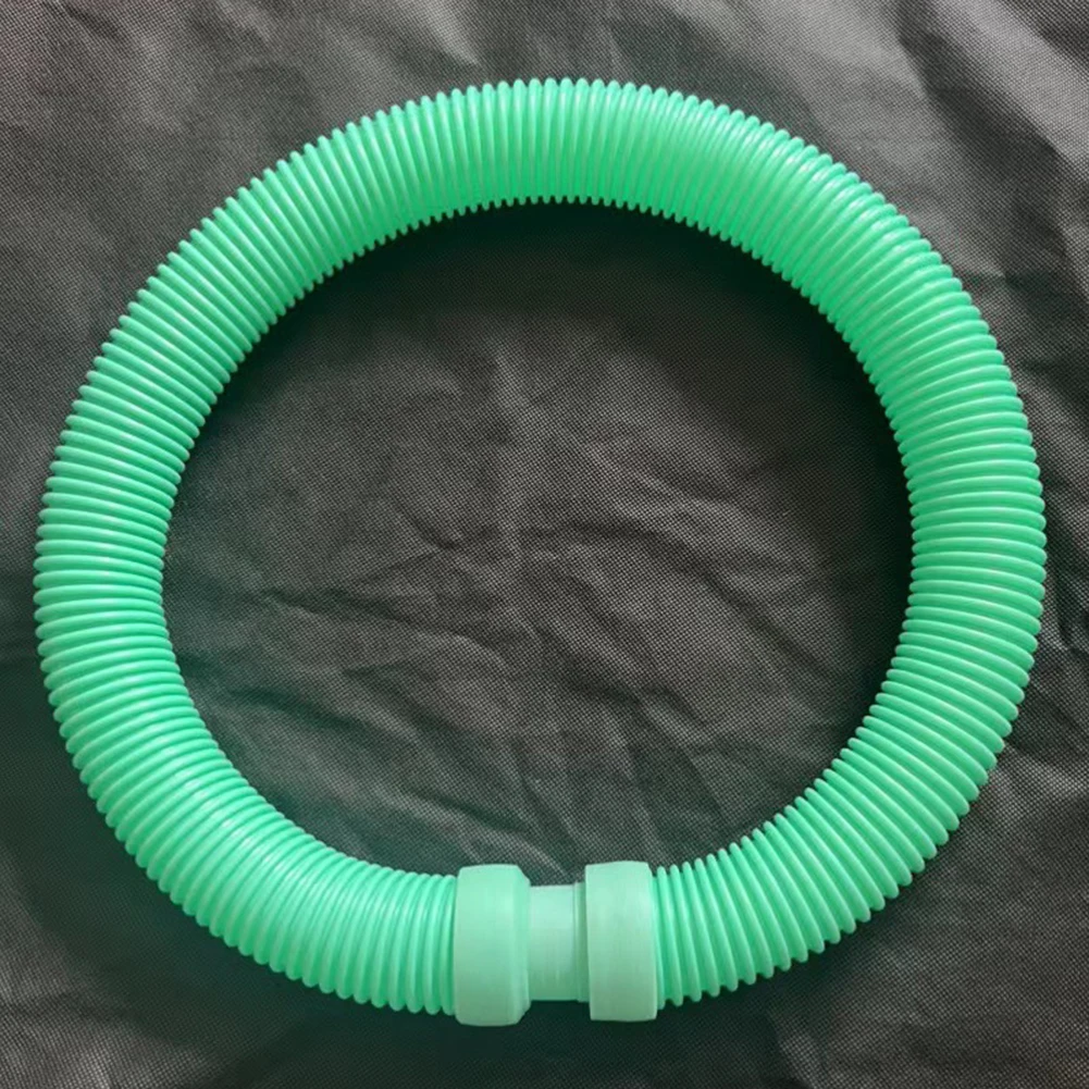 

3.8cm Male And Female Cuff End Connecter Skimmer Hose Pool Yard Durable Durable Hose Flexible Green Vacuum Hose
