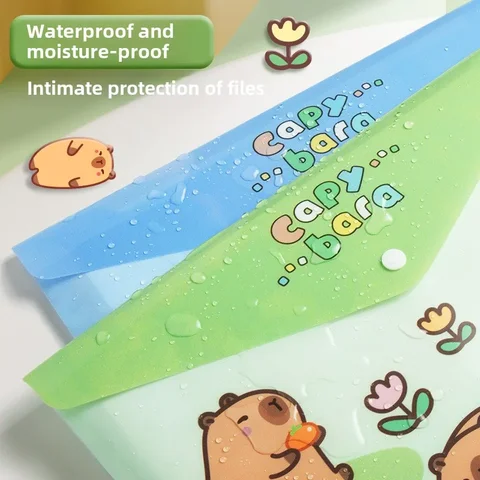 Папка для файлов из пластика с мультяшными героями