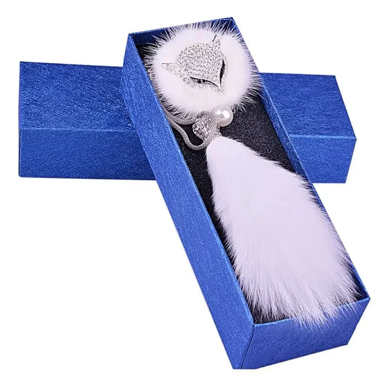 Автомобильный кулон с бриллиантами лисой пух очаровательный модный орнамент