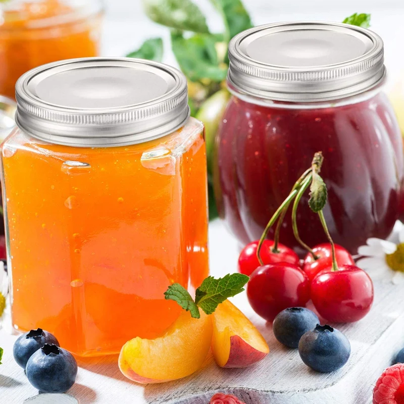 30 шт. металлические кольца с широким горлышком 86 мм