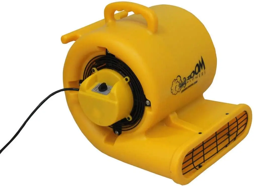 

Blowers® 1/3 Horsepower Carpet Dryer, Air Mover | Commercial Grade Floor Blower Fan