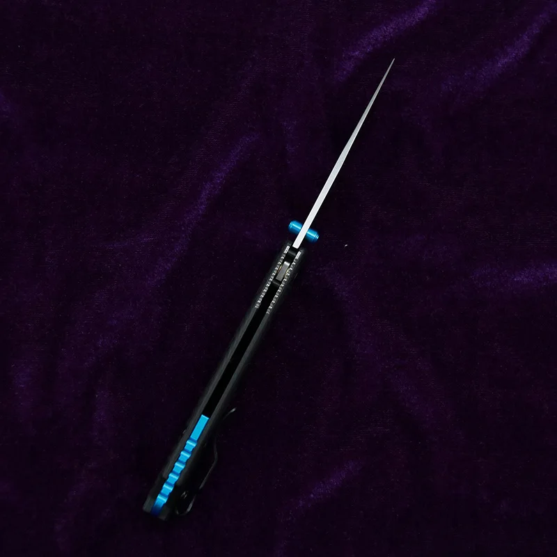 Складной карманный нож Mark S90V с лезвием из углеродного волокна 535-3 - купить по