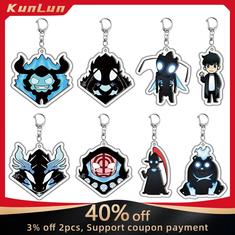 Акриловая фигурная подвеска для ключей Sung Jin Woo Ah Yoo Ho