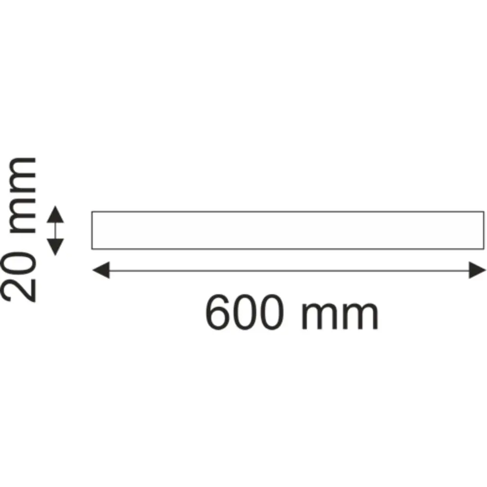 

18w Horizontal Band Led Luminaire Daylight