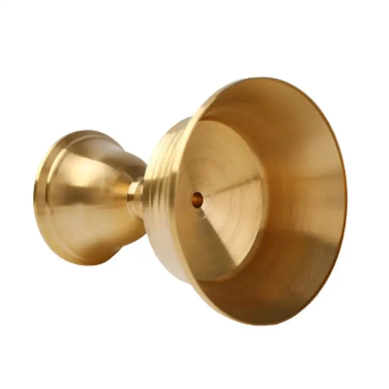 Stand Cup Tibetan Brass Oil Lamp Candle Drip Cup Tea Light Stand Lamp Holder For Home Office