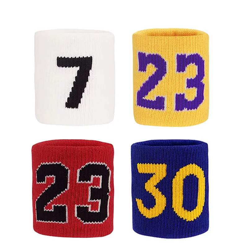 

1PC Professional Basketball Sport Wristbands Fitness Sweatband Hand Wrist Support Brace Wraps Badminton Tennies Cotton Hand Band