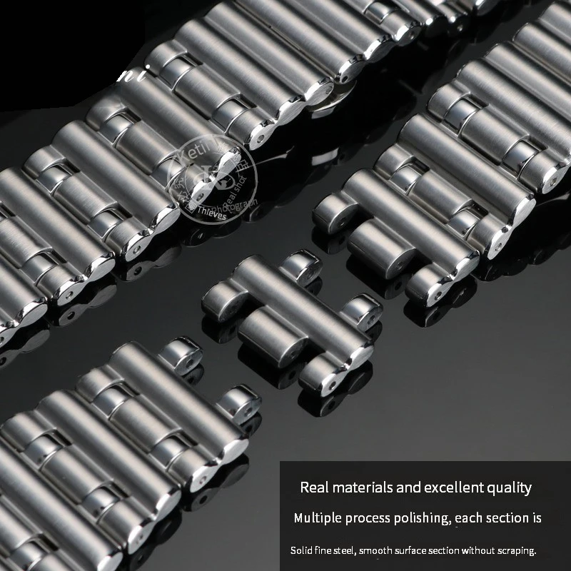 Super Quality Stainless Watch Band Replace 22mm 24mm For Breitling Strap Dial Bracelet Watchband CHRONOMAT B01 Belt