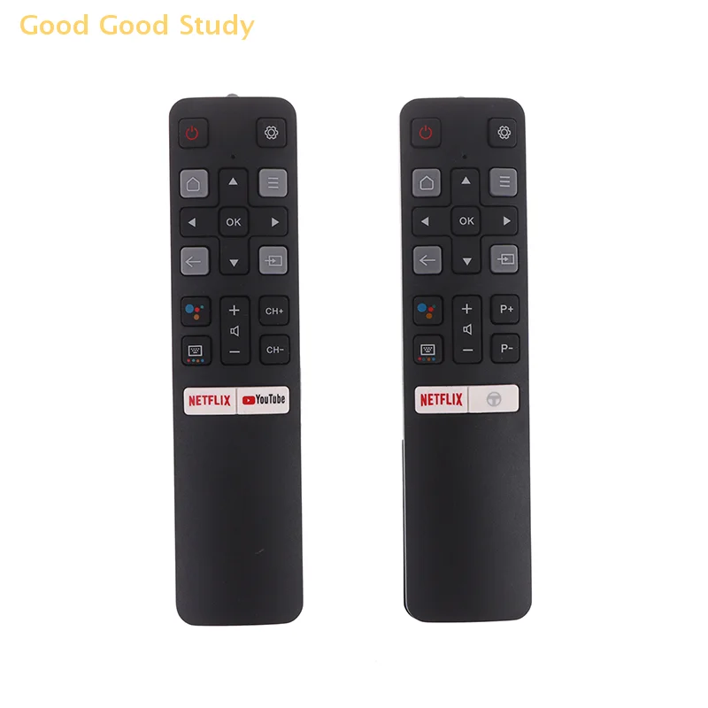 Для TCL с Netflix и YouTube RC802V 49P30FS 65P8S 55C715 49S6800 43S434 Новый голосовой пульт дистанционного