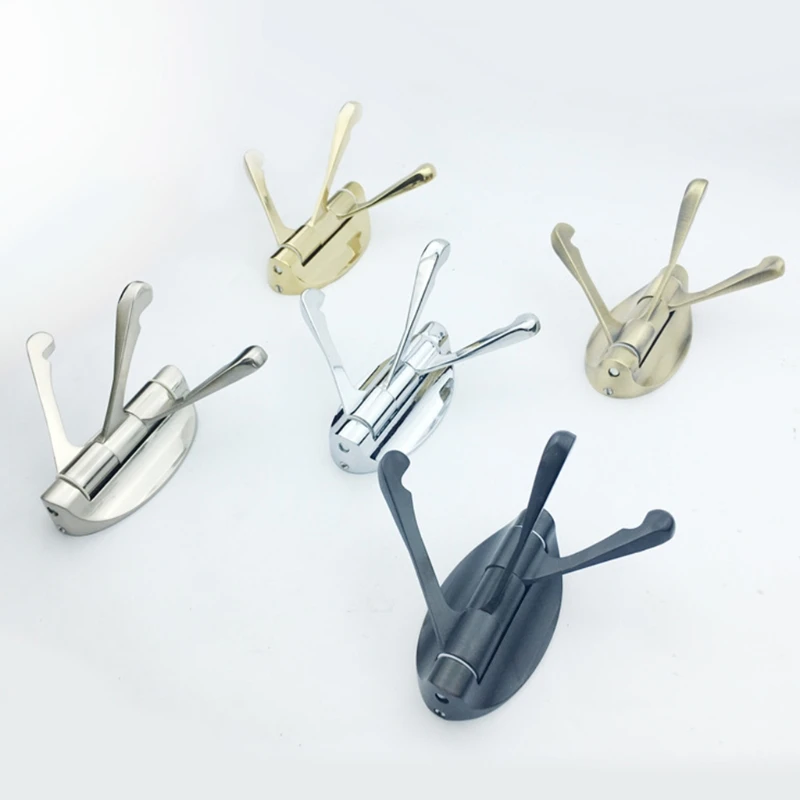 Поворотная вешалка для полотенец тройная вращающаяся Вешалка с 3 держателями