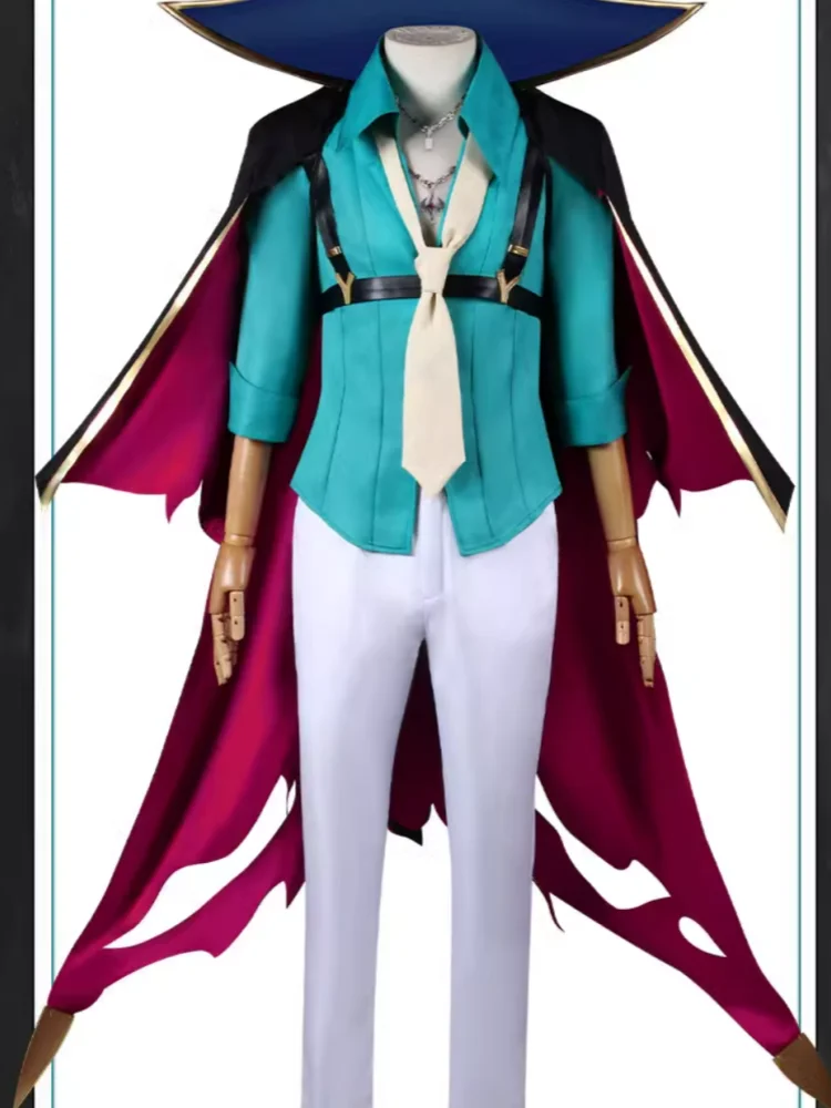Akash Косплей Honkai: звездная рейка Аниме Мужская Красивая Униформа тюнер одежда для