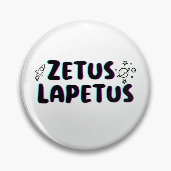 

Zetus Lapetus Zenon Quote Soft Button Pin Lapel Pin Cartoon Decor Lover Collar Metal Cute Jewelry Gift Fashion Women Hat
