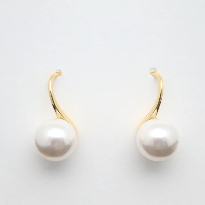 Настоящие твердые серьги из стерлингового серебра 925 пробы висячие женские