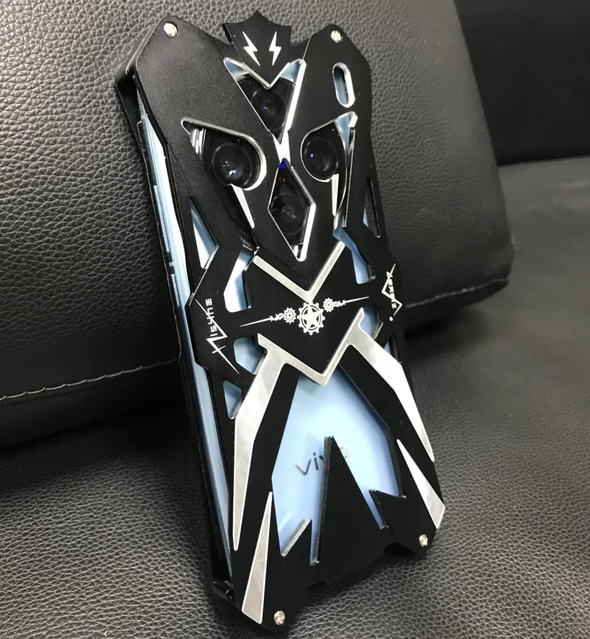 Мощный противоударный металлический чехол для Vivo X100 Pro/X100 алюминиевые Чехлы