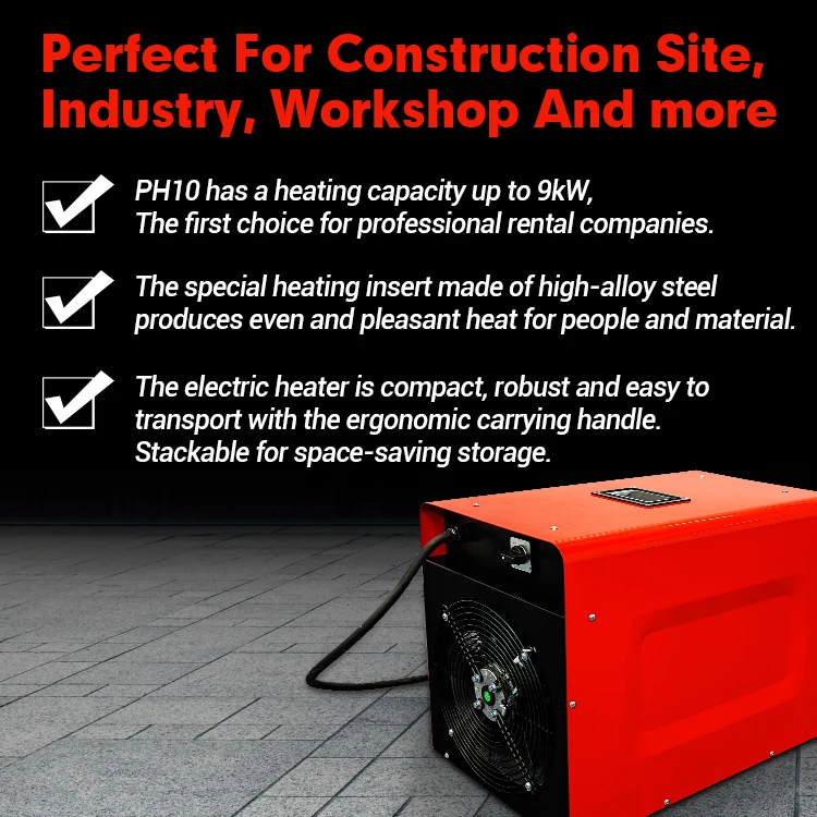 Строительные площадки куриная ферма воздушные обогреватели цеха промышленный