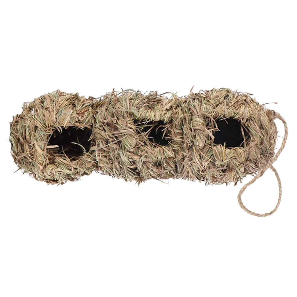 

1pc Outdoor Bird House Hanging Woven Bird Bird Hanging